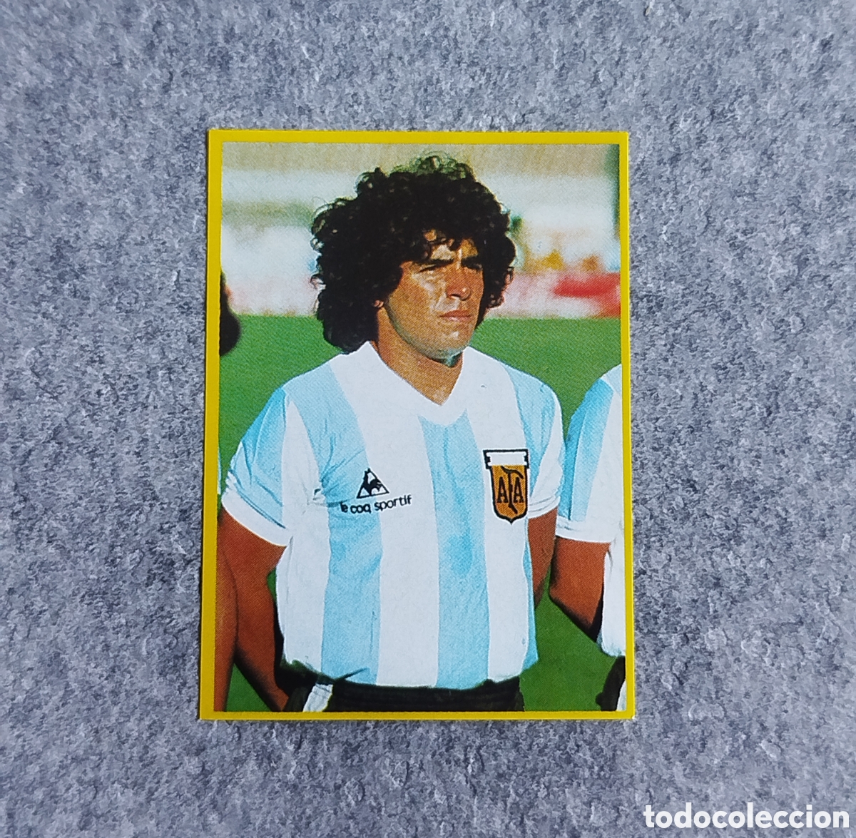 Football Stickers: MARADONA DANONE FUTBOL EN ACCI&Oacute;N MUNDIAL ESPA&Ntilde;A 82 CROMO NUEVO SIN PEGAR NUNCA PEGADO # 94 ARGENTINA