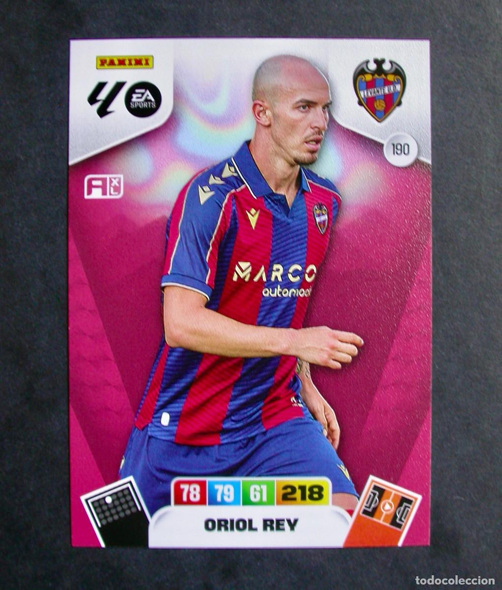 Football Stickers: 190 ORIOL REY / LEVANTE / ADRENALYN XL LIGA 2025-2026 25-26 / PANINI