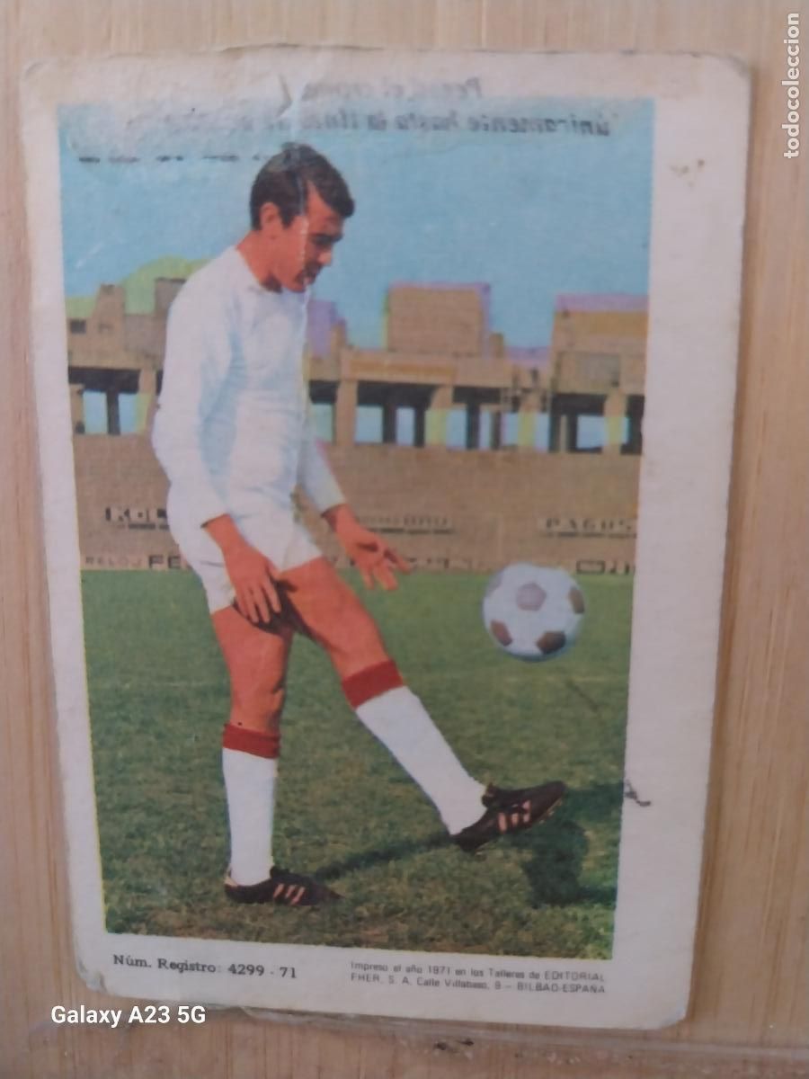 Football Stickers: TONI SEVILLA ED FHER LIGA 1971 72 71 CROMO ORIGINAL RECUPERADO *