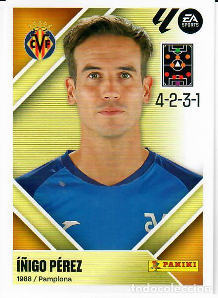 Figurine di Calcio: CROMO PANINI LIGA ESTE 26 27 - N&ordm; 2 - &Iacute;&Ntilde;IGO P&Eacute;REZ - VILLARREAL