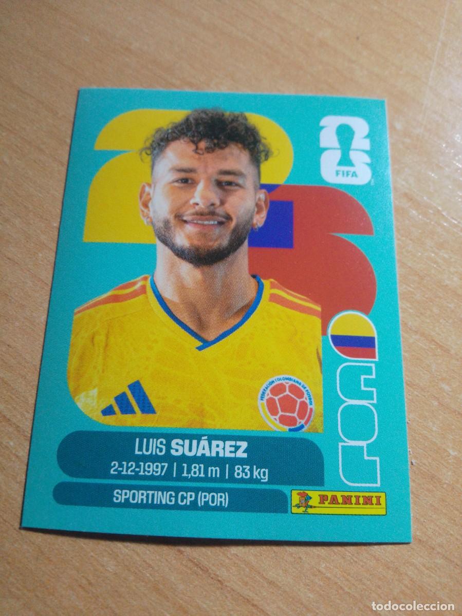 Football Stickers: COL 19 LUIS SUAREZ COLOMBIA MUNDIAL FIFA WORLD CUP 2026 26 PANINI STICKERS NUEVO
