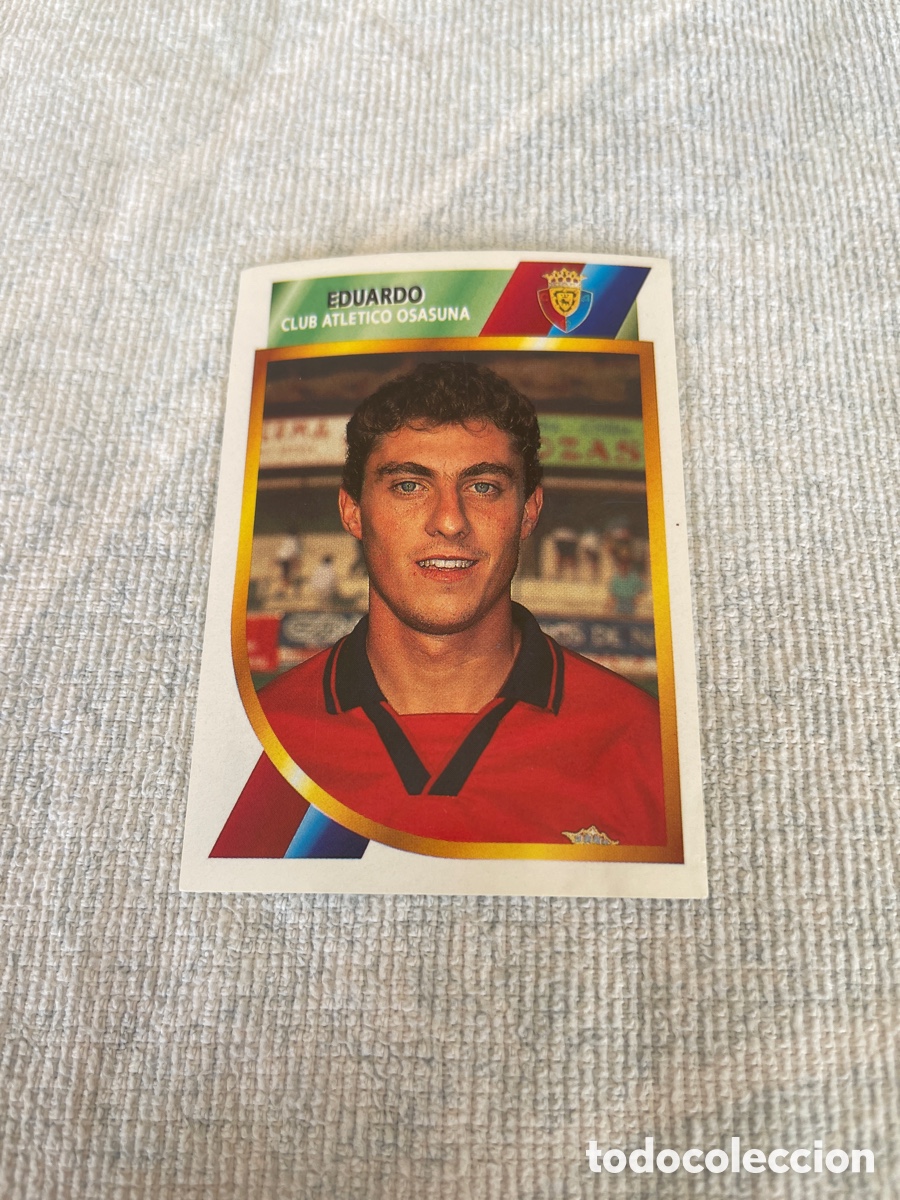 Cromos de Futebol: FUTBOL 2&ordf;DIVISION LIGA 94-95 EDUARDO OSASUNA Sin pegar