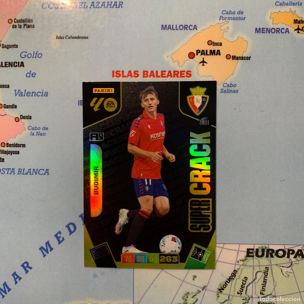 Cromos de Futebol: Budimir s&uacute;per crack n&uacute;mero 461 de Osasuna cromo Adrenalyn XL 25-26 2025-2026