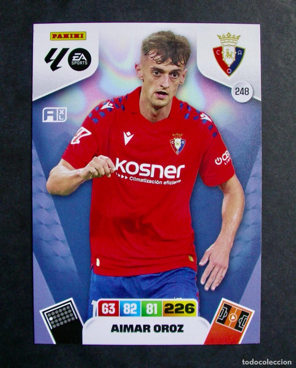 Cromos de Futebol: 248 AIMAR OROZ / OSASUNA / ADRENALYN XL LIGA 2025-2026 25-26 / PANINI