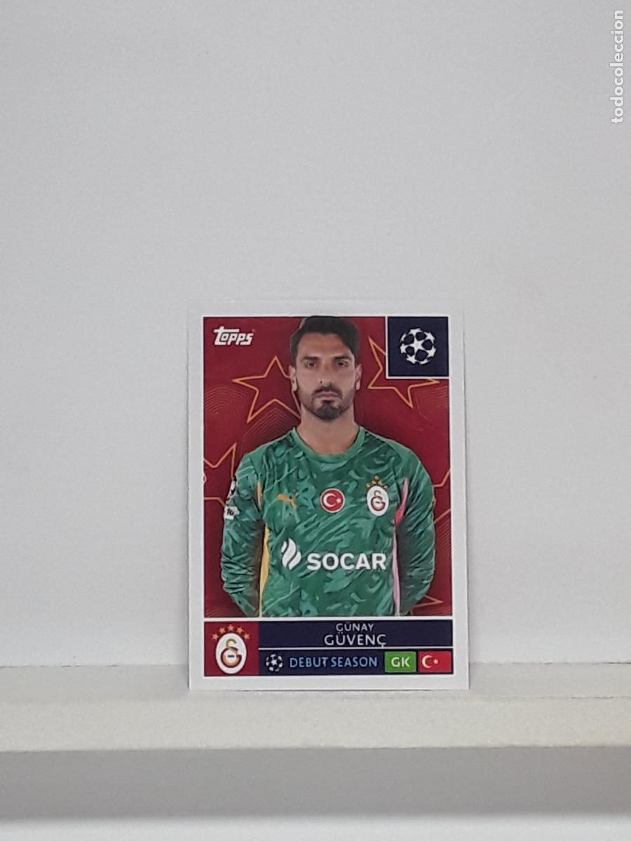 Cromos de Futebol: CHAMPIONS STICKER 2025 2026 25 26 ALBUM TOPPS LEAGUE N 226 GARATASARAY GUNSY GUVEN&Ccedil;
