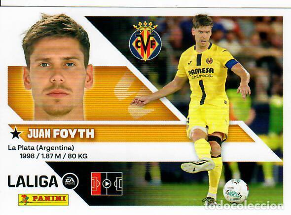 Cromos de Futebol: CROMO PANINI LIGA ESTE 26 27 - N&ordm; 7 A - FOYTH - VILLARREAL