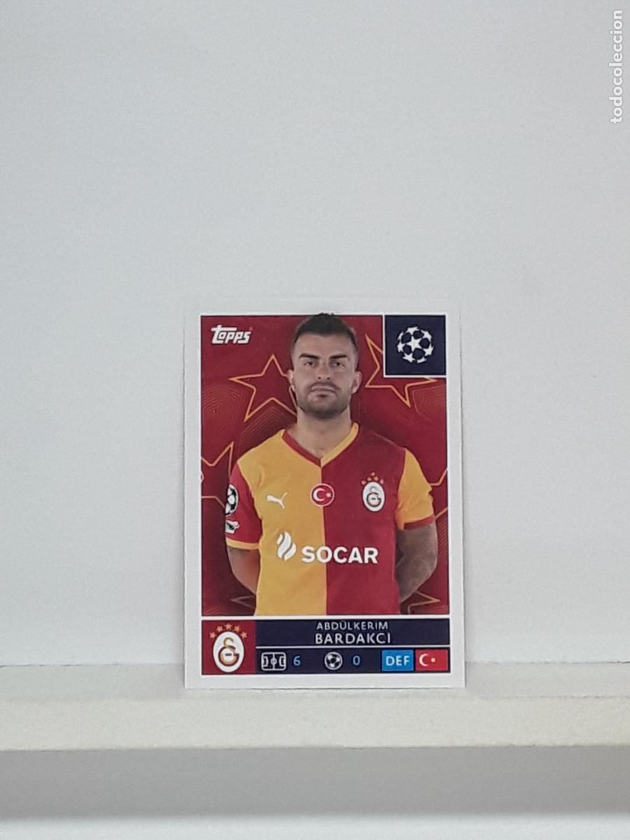 Cromos de Futebol: CHAMPIONS STICKER 2025 2026 25 26 ALBUM TOPPS LEAGUE N 227 GARATASARAY ABDULKERIM BARDAKCI