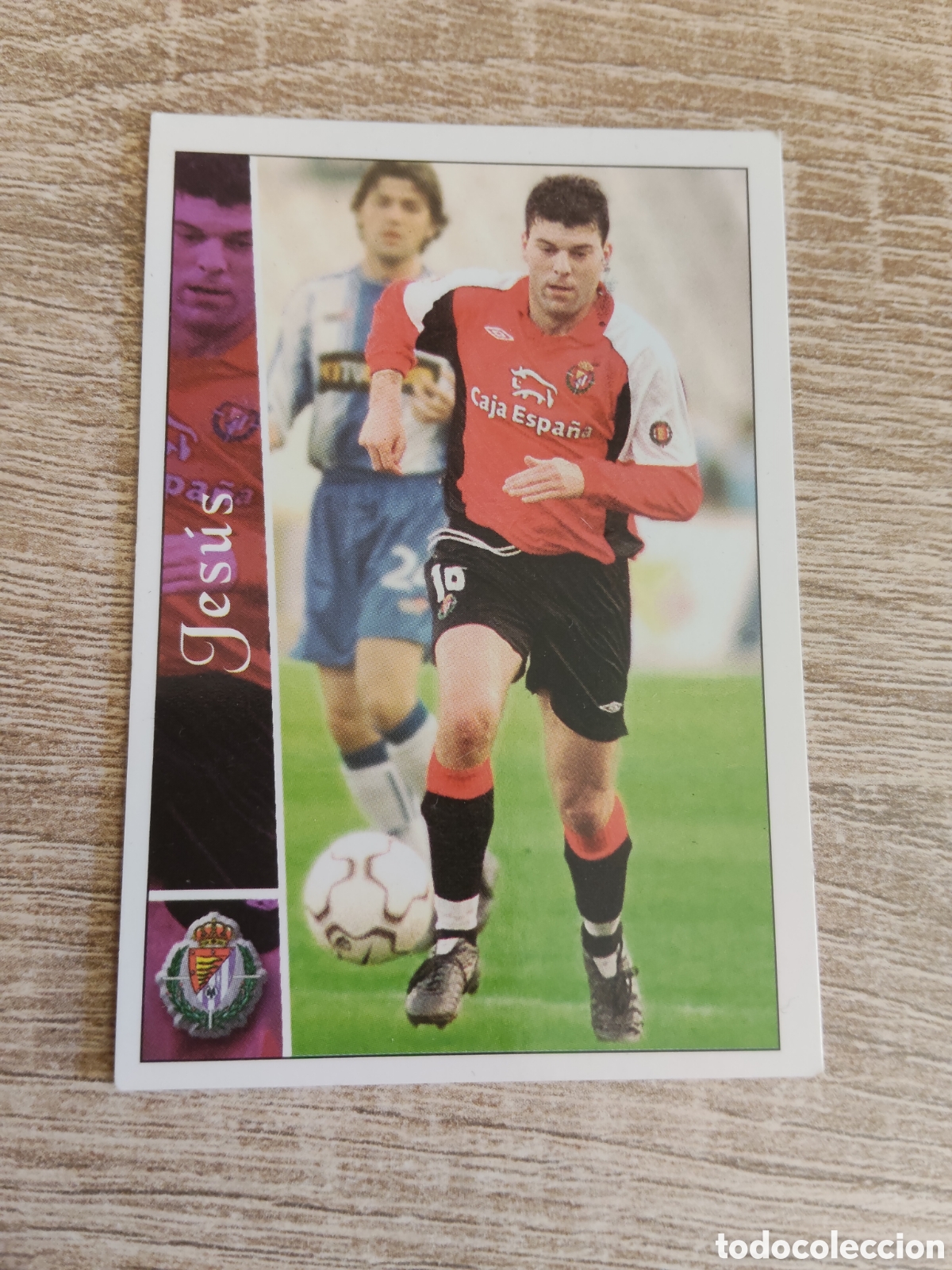 Cromos de Futebol: Mundicromo las fichas de la liga 2003 316 Jes&uacute;s Real Valladolid