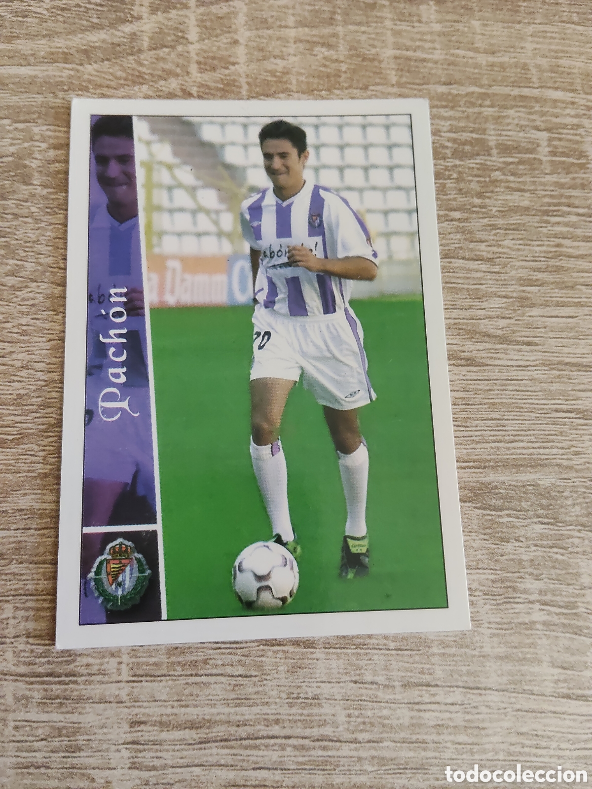 Cromos de Futebol: Mundicromo las fichas de la liga 2003 318 Pach&oacute;n Real Valladolid