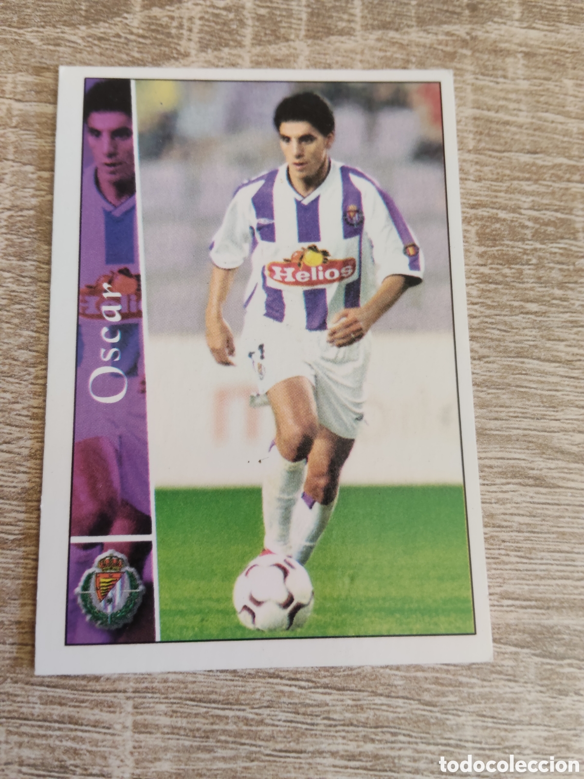 Cromos de f&uacute;tbol: Mundicromo las fichas de la liga 2003 319 &Oacute;scar Real Valladolid