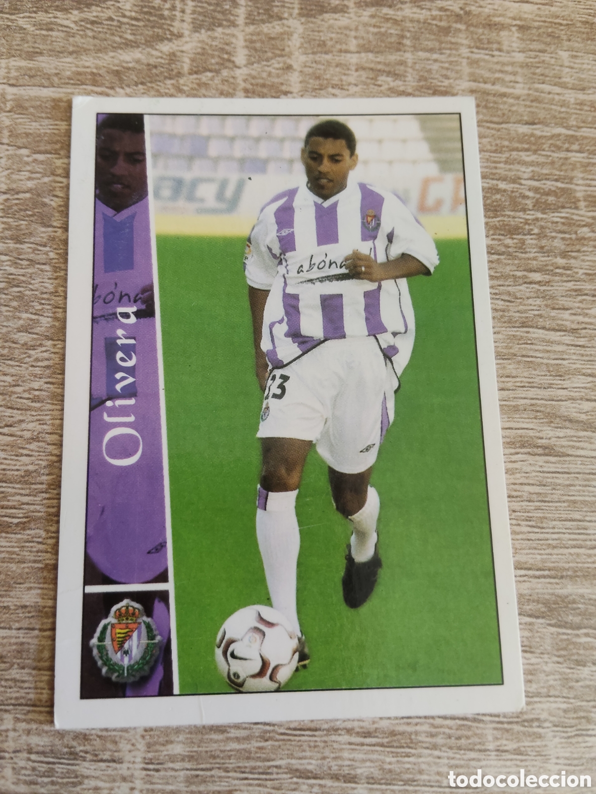 Cromos de f&uacute;tbol: Mundicromo las fichas de la liga 2003 320 Olivera Real Valladolid