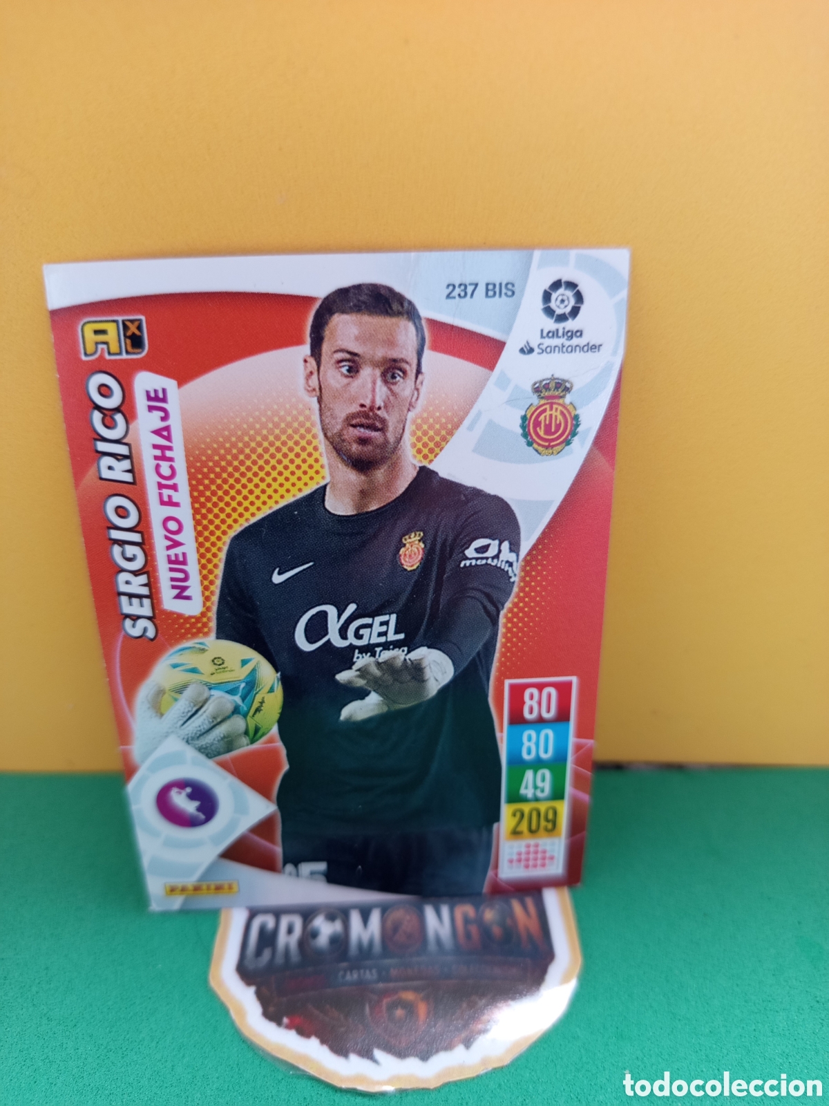Figurine di Calcio: ❇️ CROMO ⚽ SERGIO RICO MALLORCA 237 BIS NUEVO FICHAJE LIGA SANTANDER 21 22 2021 2022 ADRENALYN ❇️