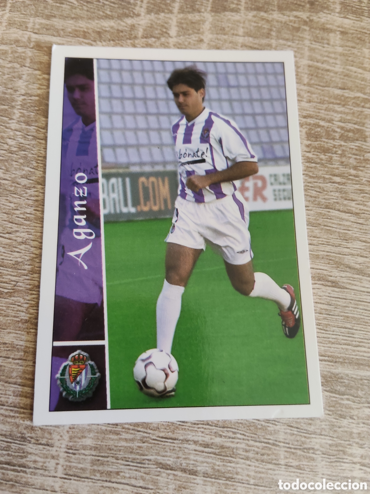 Cromos de f&uacute;tbol: Mundicromo las fichas de la liga 2003 331 Aganzo Real Valladolid