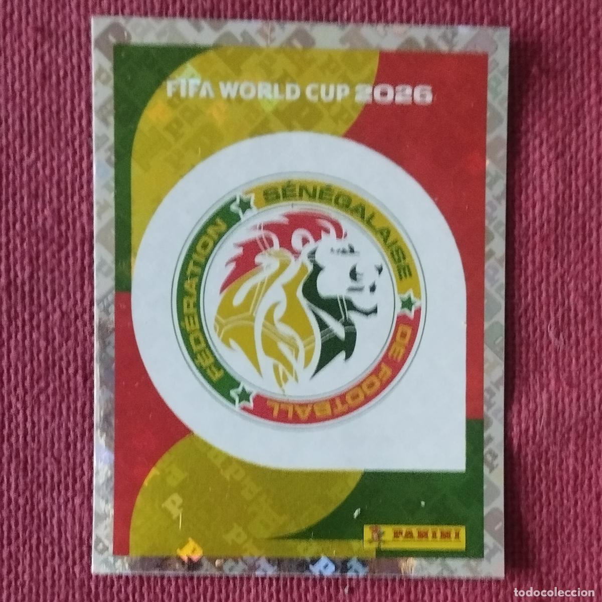Cromos de f&uacute;tbol: ESCUDO DE SENEGAL - SEN 1 - MUNDIAL DE FUTBOL - FIFA WORLD CUP 2026