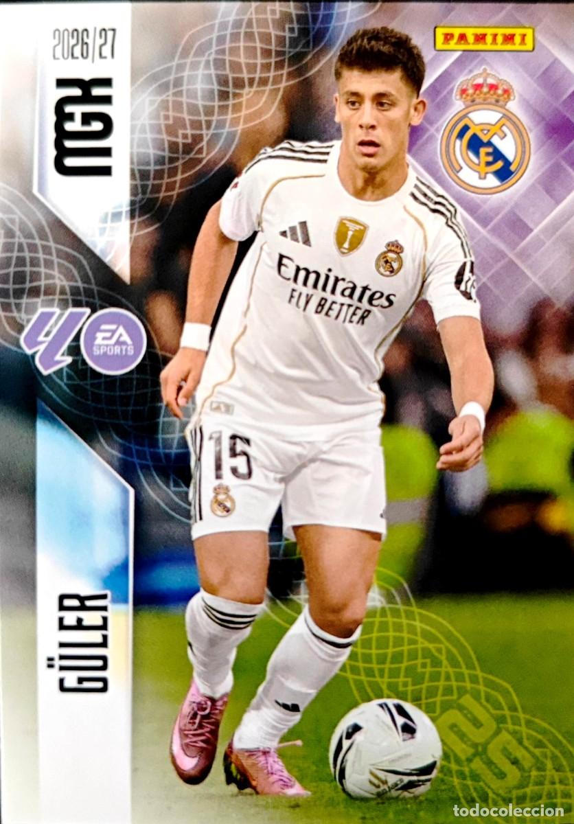 Cromos de f&uacute;tbol: 229 Arda G&uuml;ler - Real Madrid - PANINI Megacracks MGK 2026 2027 26 27