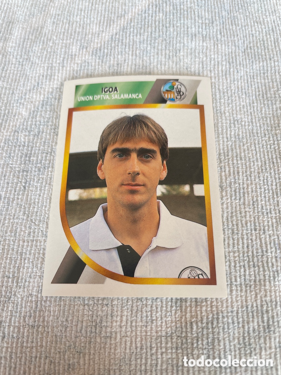 Cromos de f&uacute;tbol: FUTBOL 2&ordf;DIVISION LIGA 94-95 IGOA SALAMANCA Sin pegar