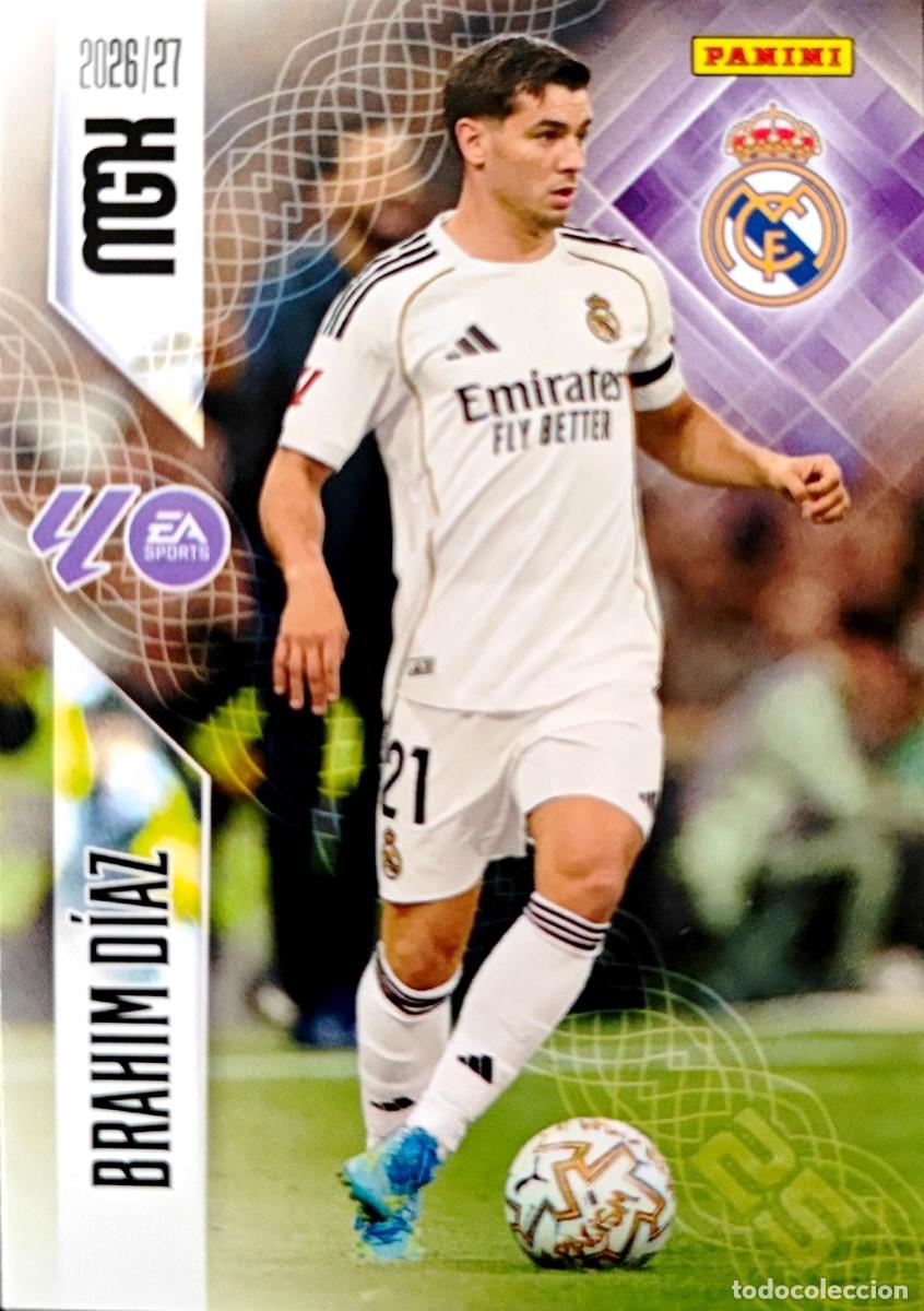 Cromos de f&uacute;tbol: 230 Brahim Diaz - Real Madrid - PANINI Megacracks MGK 2026 2027 26 27