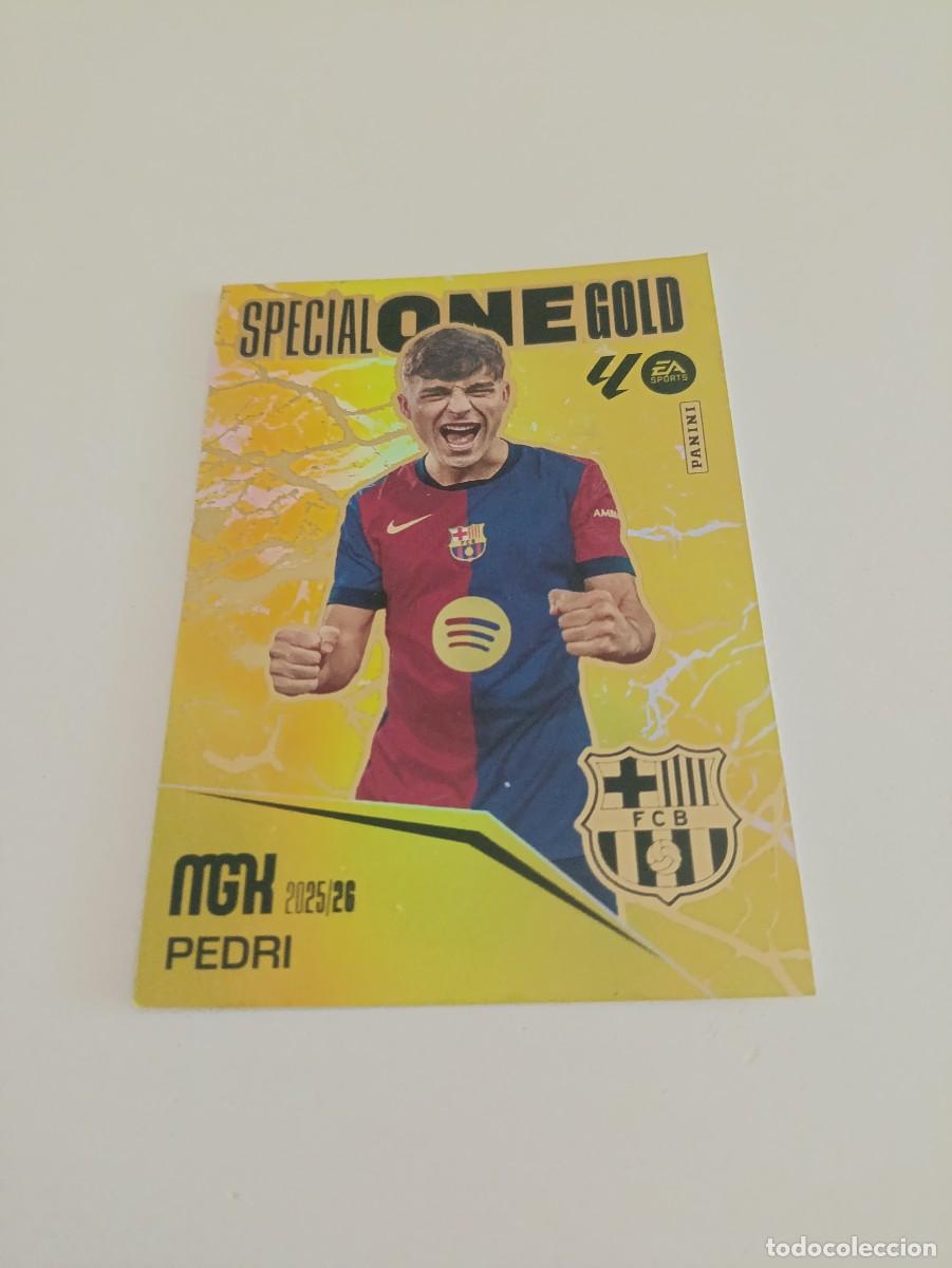 Cromos de f&uacute;tbol: Megacracks 25/26 Special One Gold Pedri