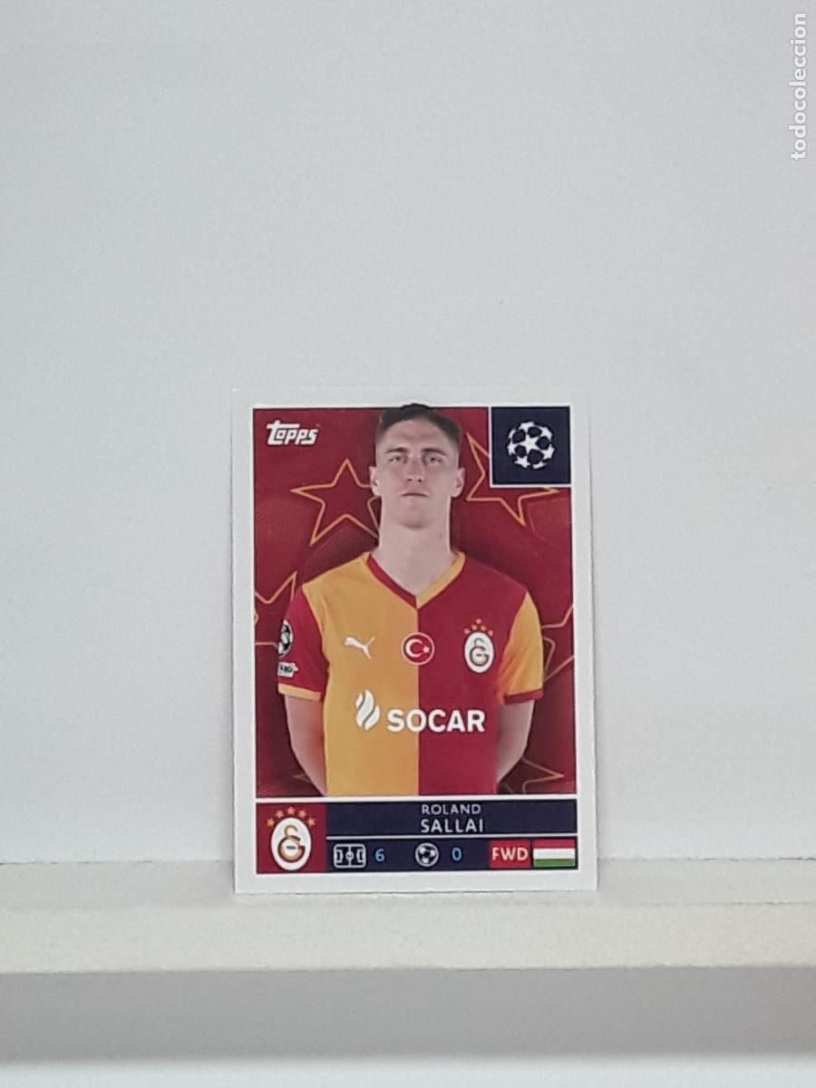 Cromos de f&uacute;tbol: CHAMPIONS STICKER 2025 2026 25 26 ALBUM TOPPS LEAGUE N 235 GARATASARAY ROLAND SALLAI