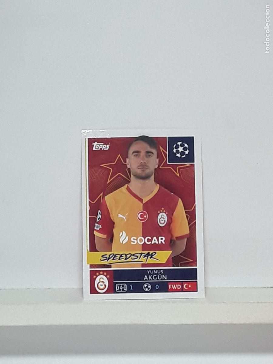 Cromos de f&uacute;tbol: CHAMPIONS STICKER 2025 2026 25 26 ALBUM TOPPS LEAGUE N 236 GARATASARAY YUNUS AKGUN