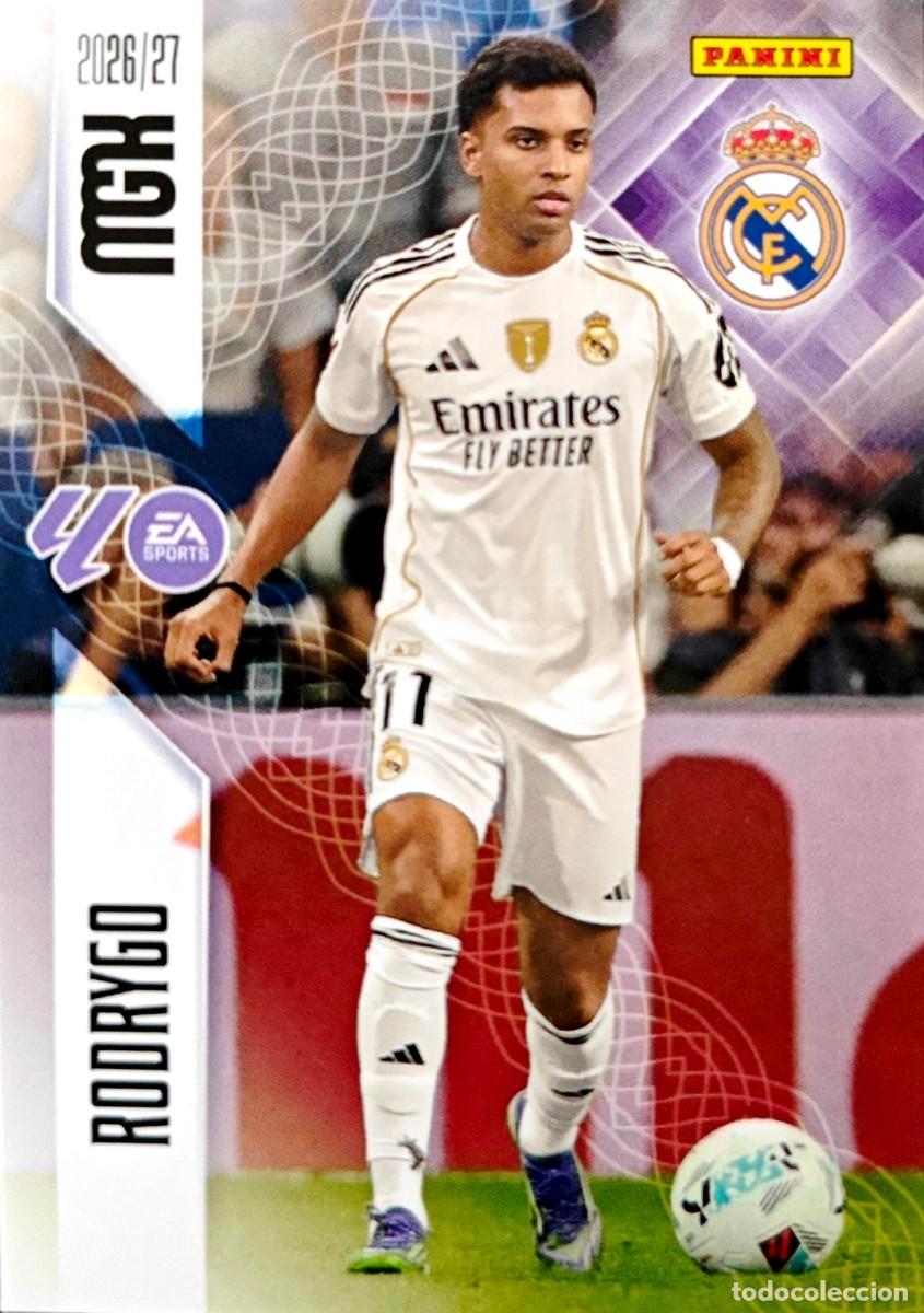 Cromos de f&uacute;tbol: 231 Rodrygo - Real Madrid - PANINI Megacracks MGK 2026 2027 26 27