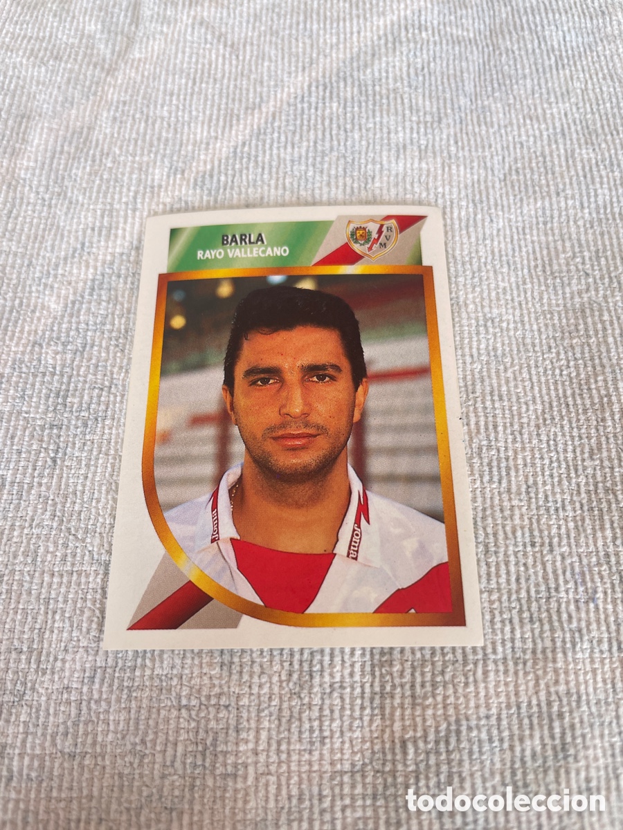 Cromos de f&uacute;tbol: FUTBOL 2&ordf;DIVISION LIGA 94-95 BARLA RAYO VALLECANO Sin pegar