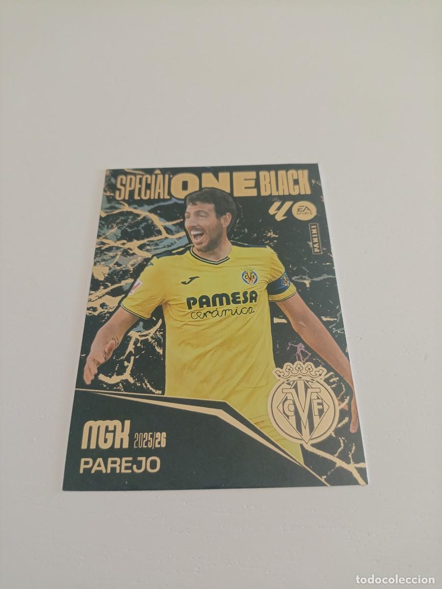 Cromos de f&uacute;tbol: Megacracks 25/26 Special One Black Parejo