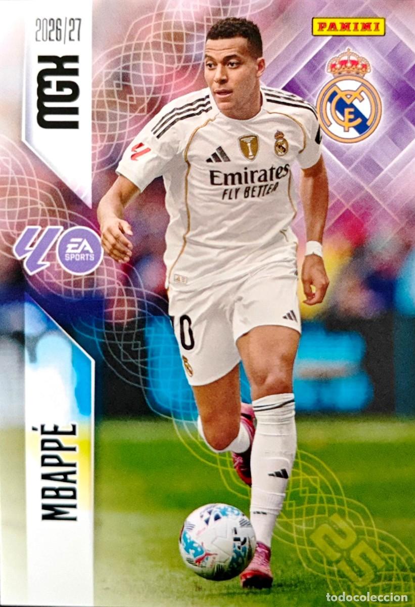 Cromos de f&uacute;tbol: 232 Kylian Mbappe - Real Madrid - PANINI Megacracks MGK 2026 2027 26 27