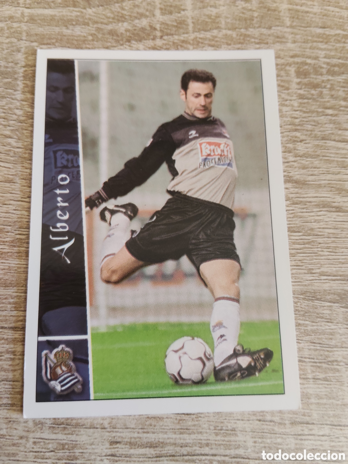 Football Stickers: Mundicromo las fichas de la liga 2003 328 Alberto Real Sociedad