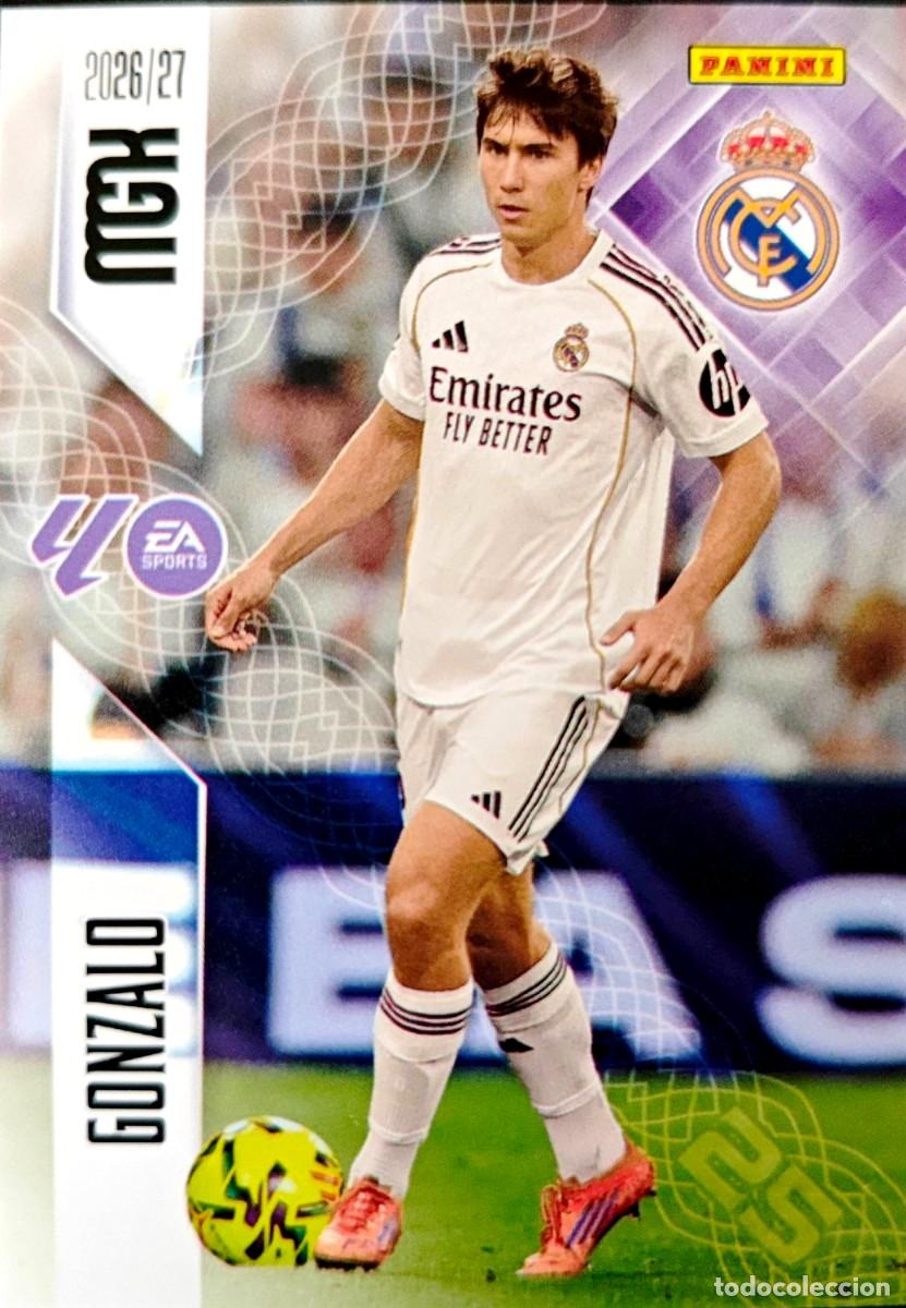 Football Stickers: 233 Gonzalo - Real Madrid - PANINI Megacracks MGK 2026 2027 26 27