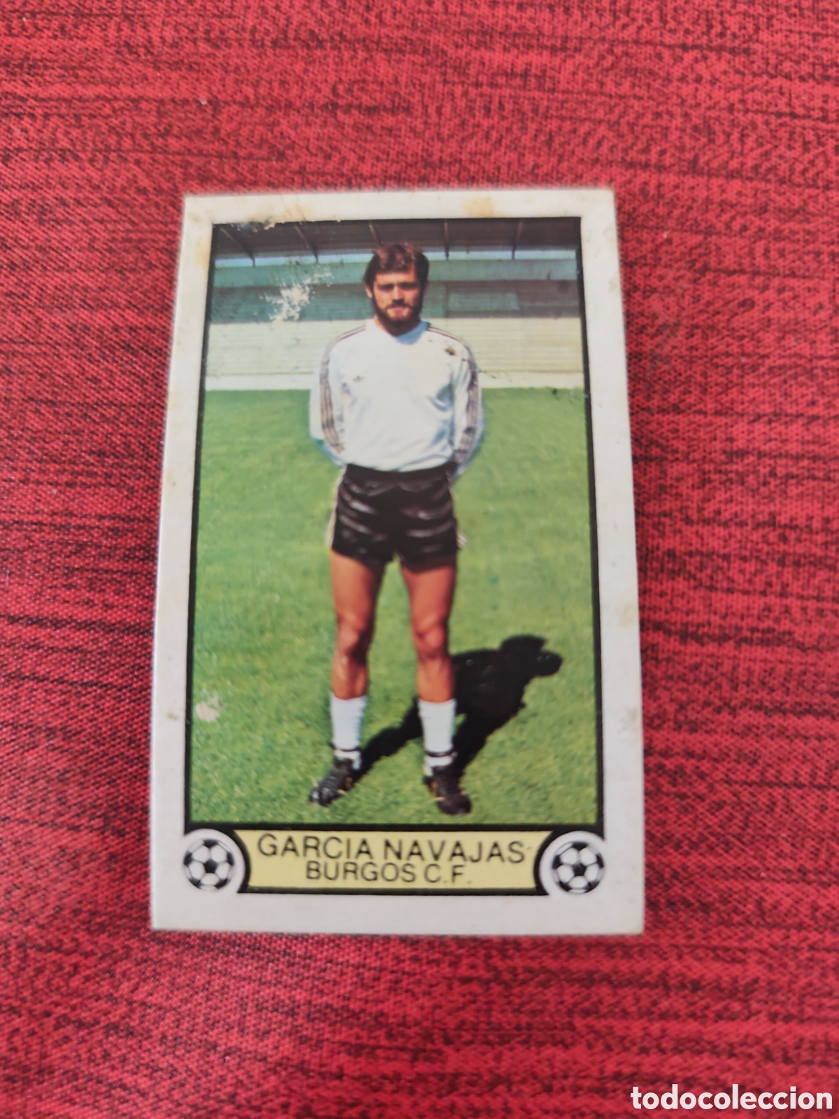 Football Stickers: GARC&Iacute;A NAVAJAS BURGOS EDICIONES ESTE 1979 1980
