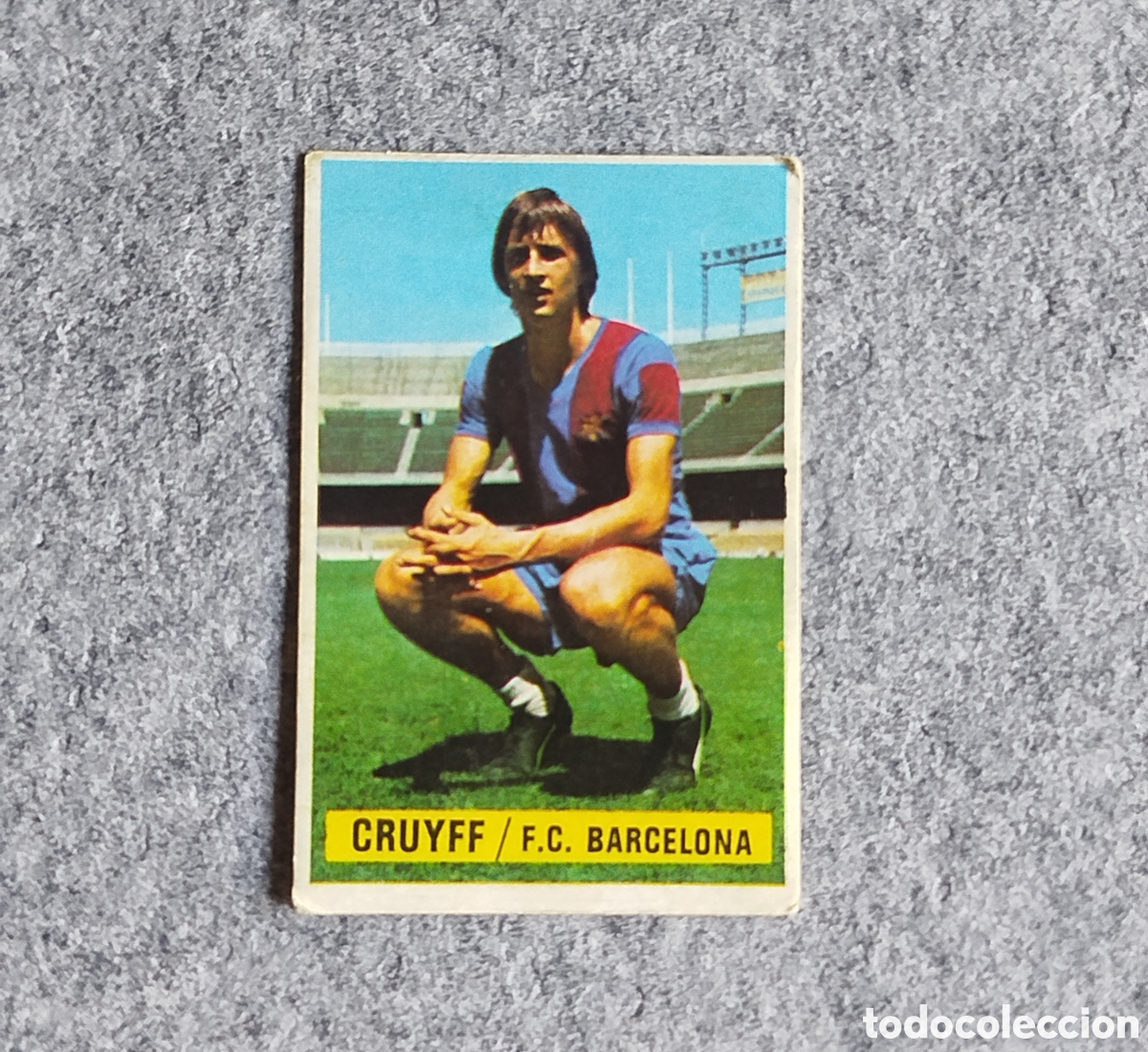 Cartes &agrave; collectionner de Football: SIN PEGAR JOHAN CRUYFF F.C. BARCELONA BAR&Ccedil;A 74 75 1974 1975 EDICIONES ESTE CROMO NUEVO NUNCA PEGADO