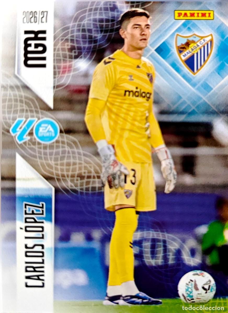 Cromos de f&uacute;tbol: 237 Carlos Lopez - Malaga CF - PANINI Megacracks MGK 2026 2027 26 27