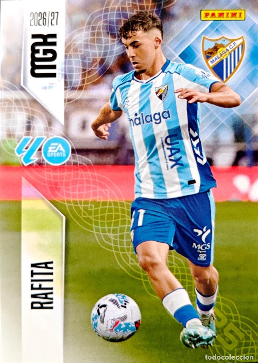 Cromos de f&uacute;tbol: 242 Rafita - Malaga CF - PANINI Megacracks MGK 2026 2027 26 27