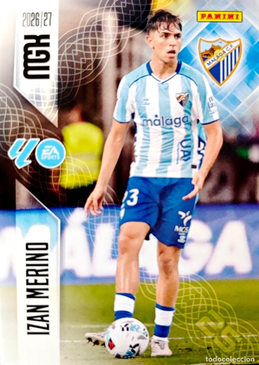 Cromos de f&uacute;tbol: 244 Izan Merino - Malaga CF - PANINI Megacracks MGK 2026 2027 26 27