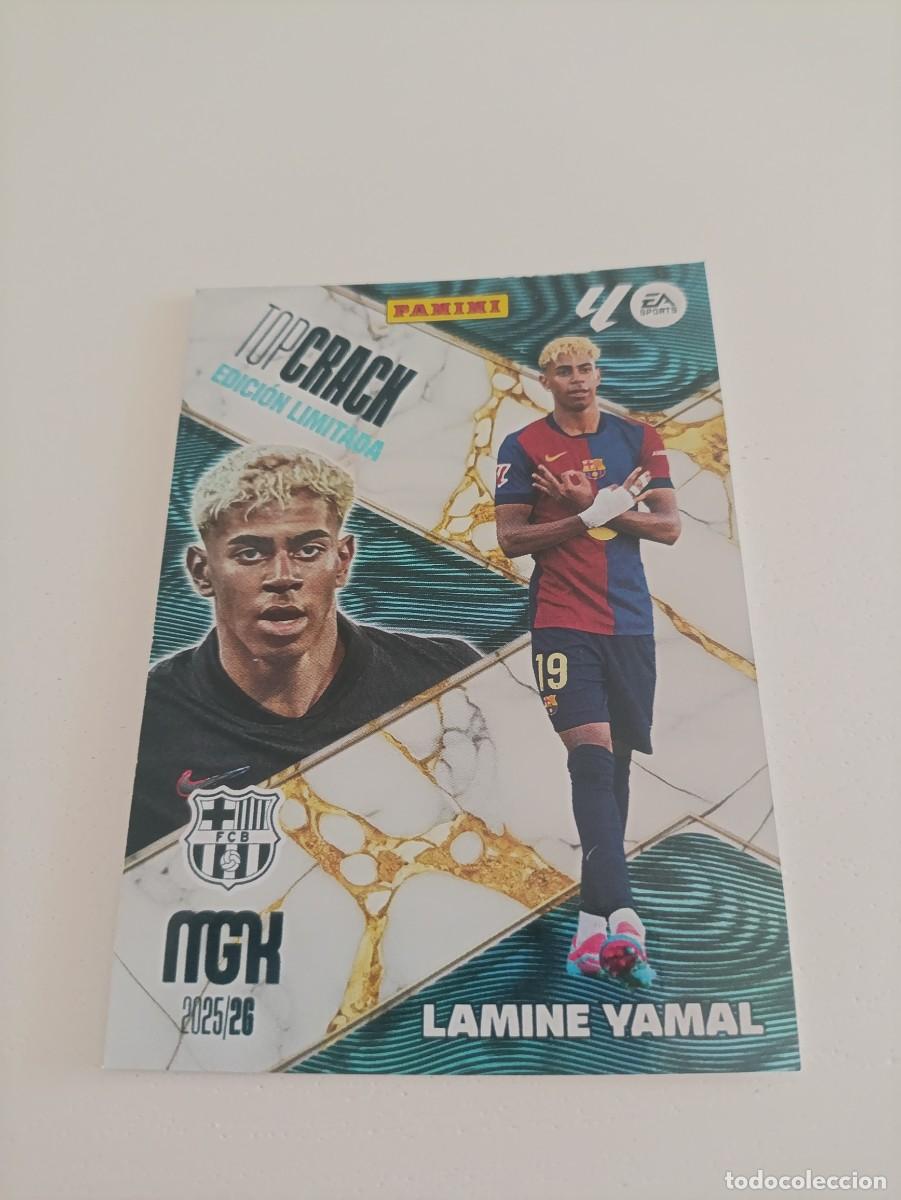 Cromos de f&uacute;tbol: Megacracks 25/26 Edici&oacute;n limitada Lamine Yamal