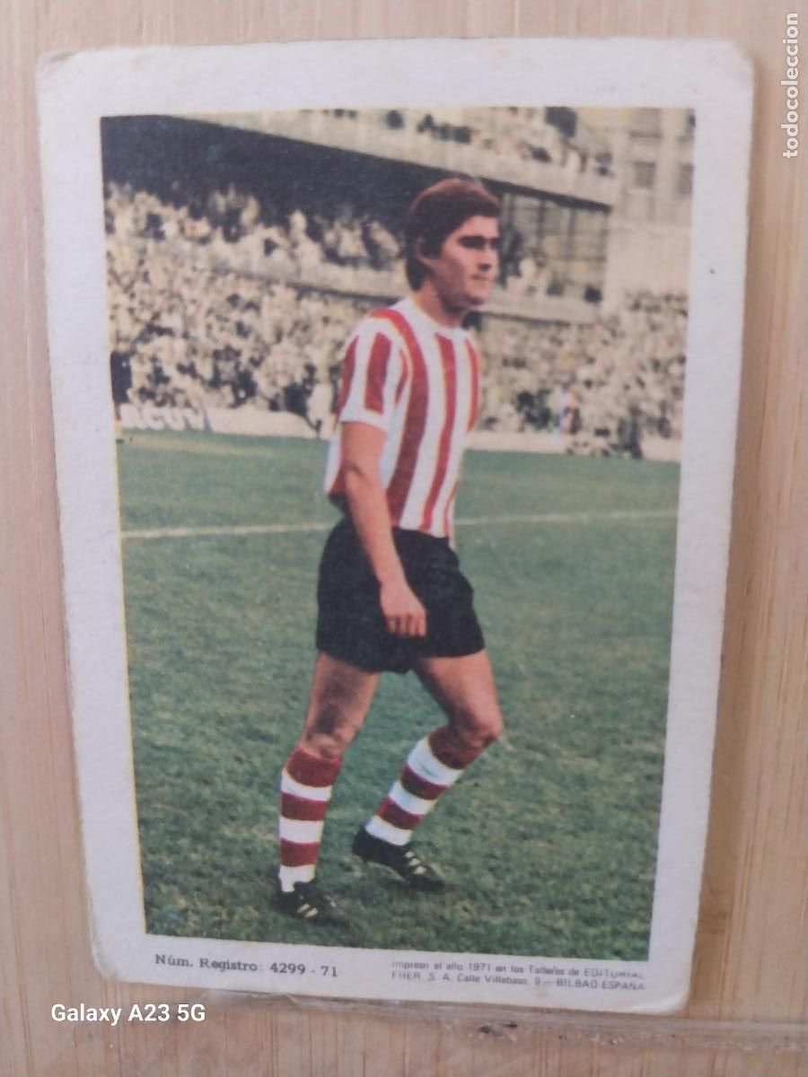 Football Stickers: GUISASOLA ATH BILBAO ED FHER LIGA 1971 72 71 CROMO ORIGINAL RECUPERADO