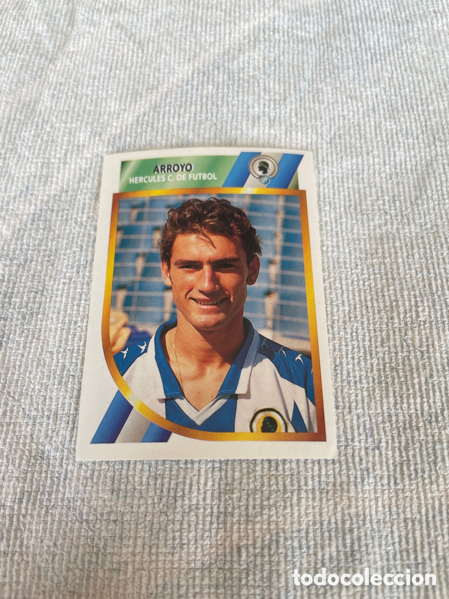 Cromos de f&uacute;tbol: FUTBOL 2&ordf;DIVISION LIGA 94-95 ARROYO HERCULES Sin pegar