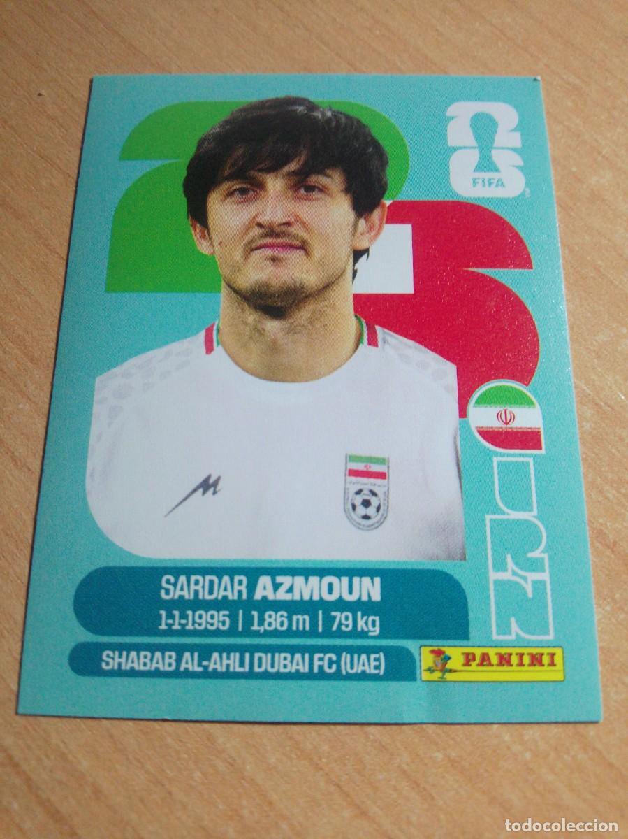 Cromos de f&uacute;tbol: AZMOUN IR&Aacute;N IRN 17 MUNDIAL FIFA WORLD CUP 2026 26 PANINI STICKERS NUEVO