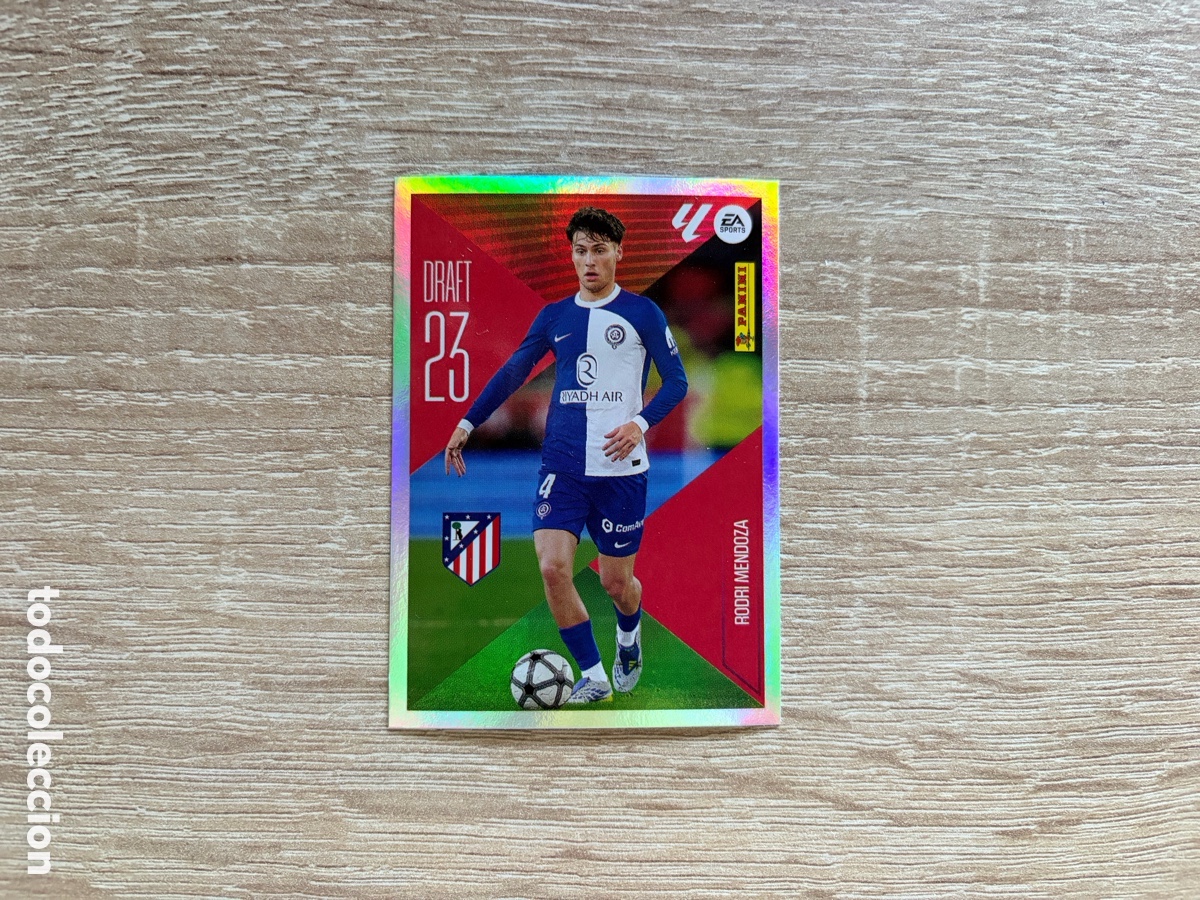 Cromos de f&uacute;tbol: 21 RODRI MENDOZA DRAFT 23 LIGA ESTE EDICIONES ESTE 2026 2027 26 27