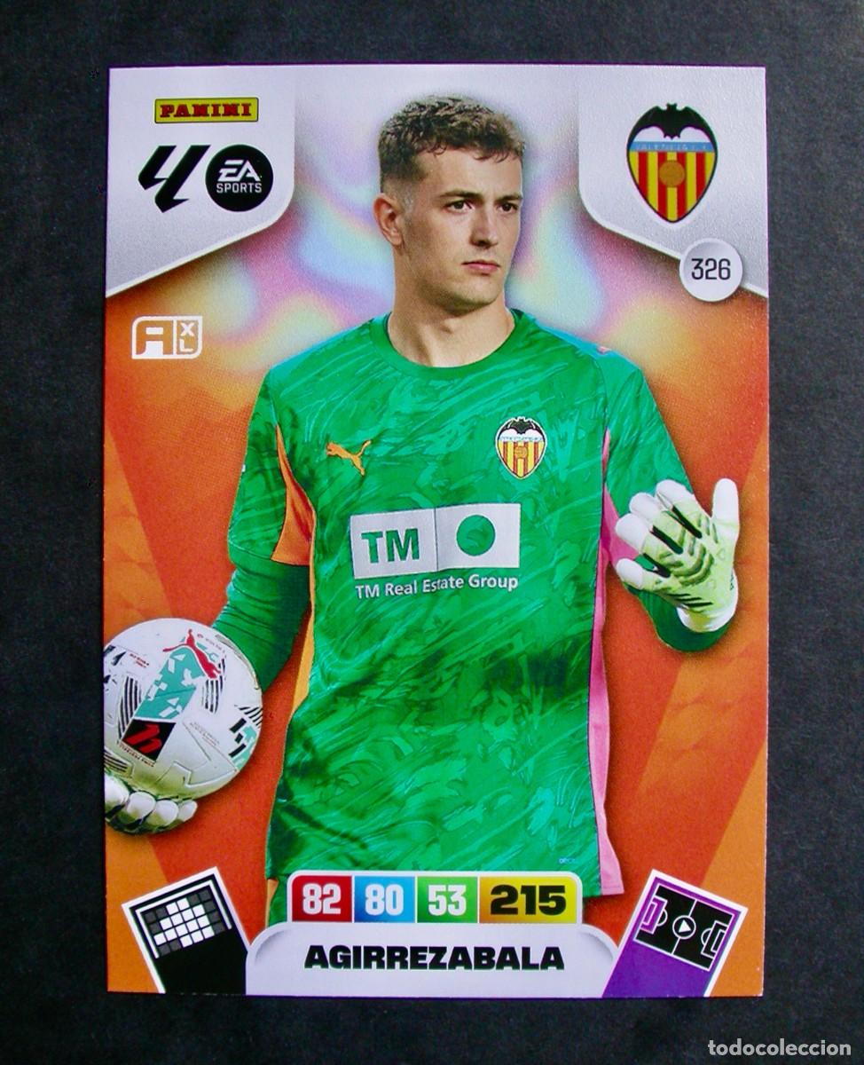 Cromos de f&uacute;tbol: 326 AGIRREZABALA / VALENCIA / ADRENALYN XL LIGA 2025-2026 25-26 / PANINI