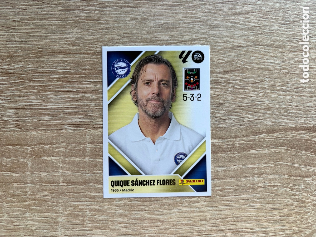Cromos de f&uacute;tbol: 2 QUIQUE S&Aacute;NCHEZ FLORES LIGA ESTE EDICIONES ESTE 2026 2027 26 27 ALAV&Eacute;S