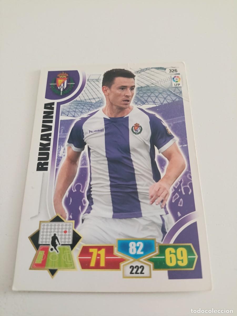 Cromos de f&uacute;tbol: Adrenalyn 2013/14 Rukavina Valladolid