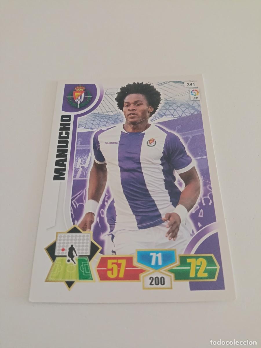 Cromos de f&uacute;tbol: Adrenalyn 2013/14 Manucho Valladolid