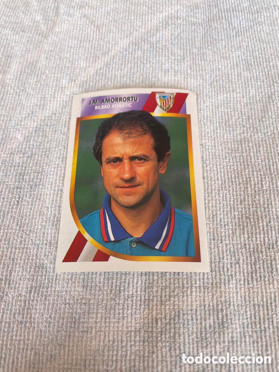 Cromos de f&uacute;tbol: FUTBOL 2&ordf;DIVISION LIGA 94-95 J.M. AMORRORTU BILBAO Sin pegar