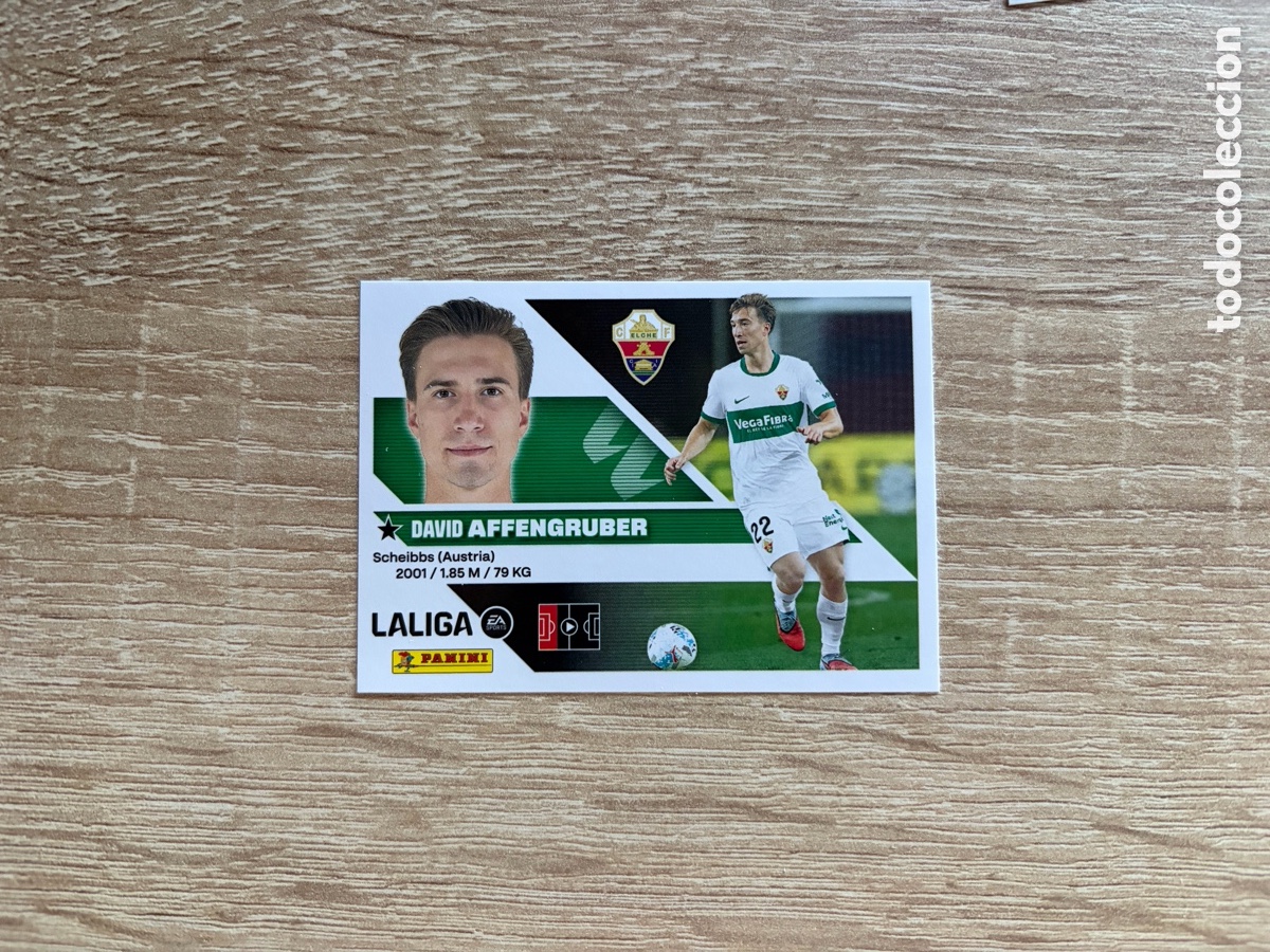 Cromos de f&uacute;tbol: 8 AFFENGRUBER LIGA ESTE EDICIONES ESTE 2026 2027 26 27 ELCHE CF