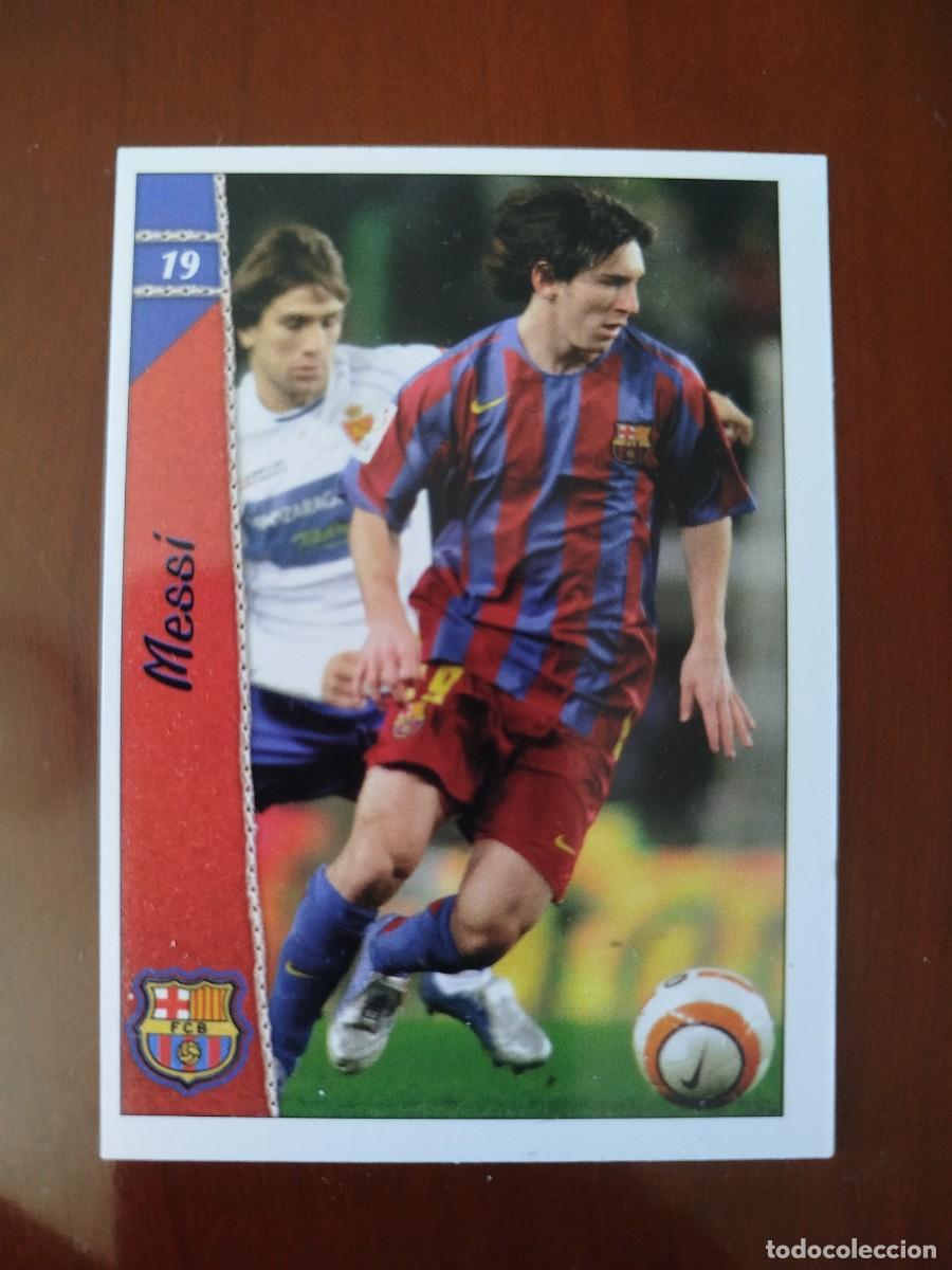 Figurine di Calcio: Mundicromo 2006/07.F.C.Barcelona.Messi (N 19).