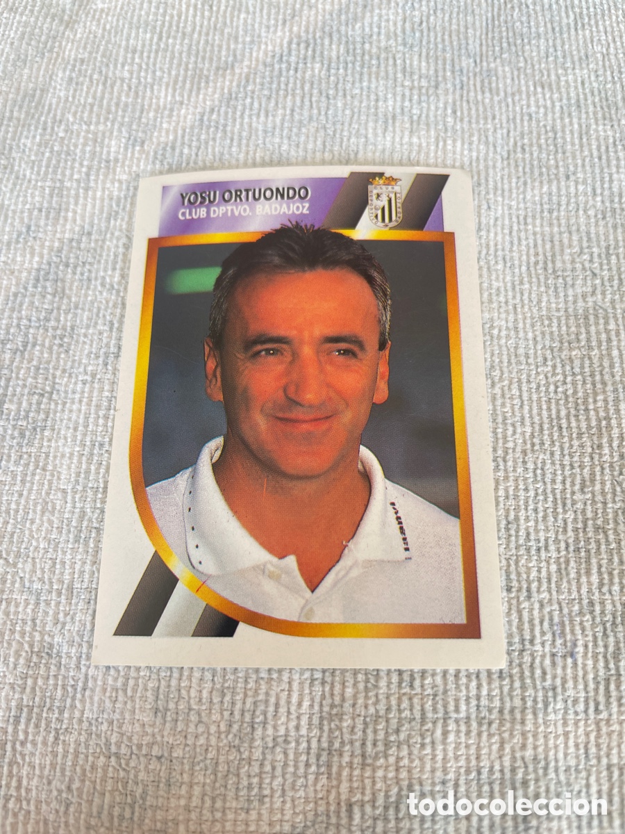 Cromos de Futebol: FUTBOL 2&ordf;DIVISION LIGA 94-95 YOSU ORTUONDO BADAJOZ Sin pegar