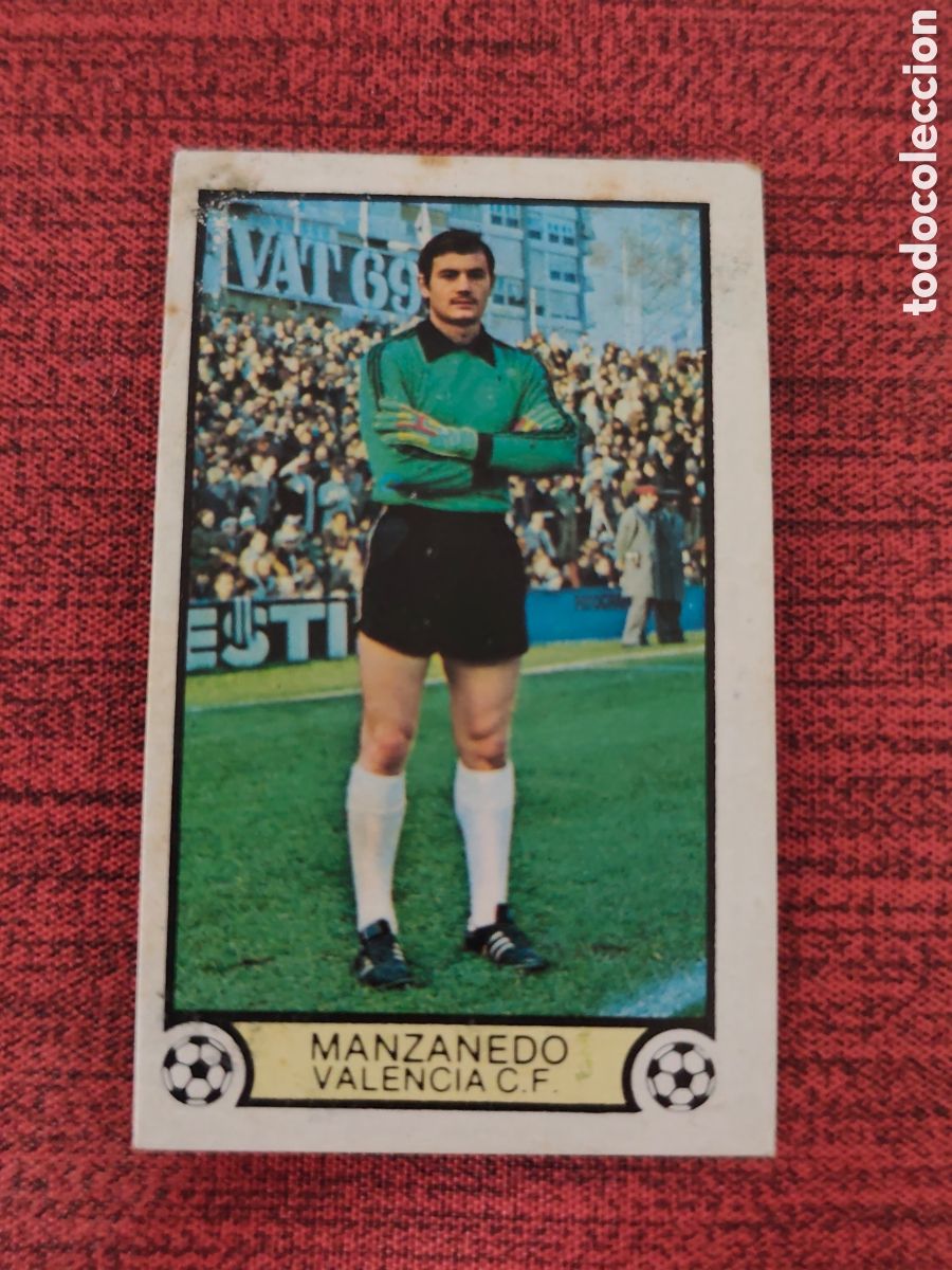 Cromos de Futebol: MANZANEDO VALENCIA EDICIONES ESTE 1979 1980