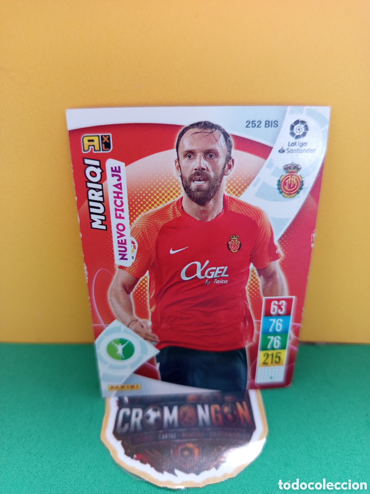 Cromos de Futebol: ❇️ CROMO ⚽ MURIQI MALLORCA 252 BIS NUEVO FICHAJE LIGA SANTANDER 21 22 2021 2022 ADRENALYN ❇️
